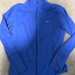 Nike Women's Vibrant Blue Full-Zip Jacket